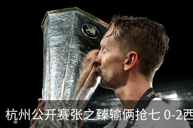 杭州公开赛张之臻输俩抢七 0-2西里奇收获亚军